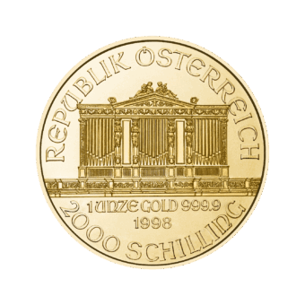 Goldmünze | Wiener Philharmoniker ATS | 1 Unze