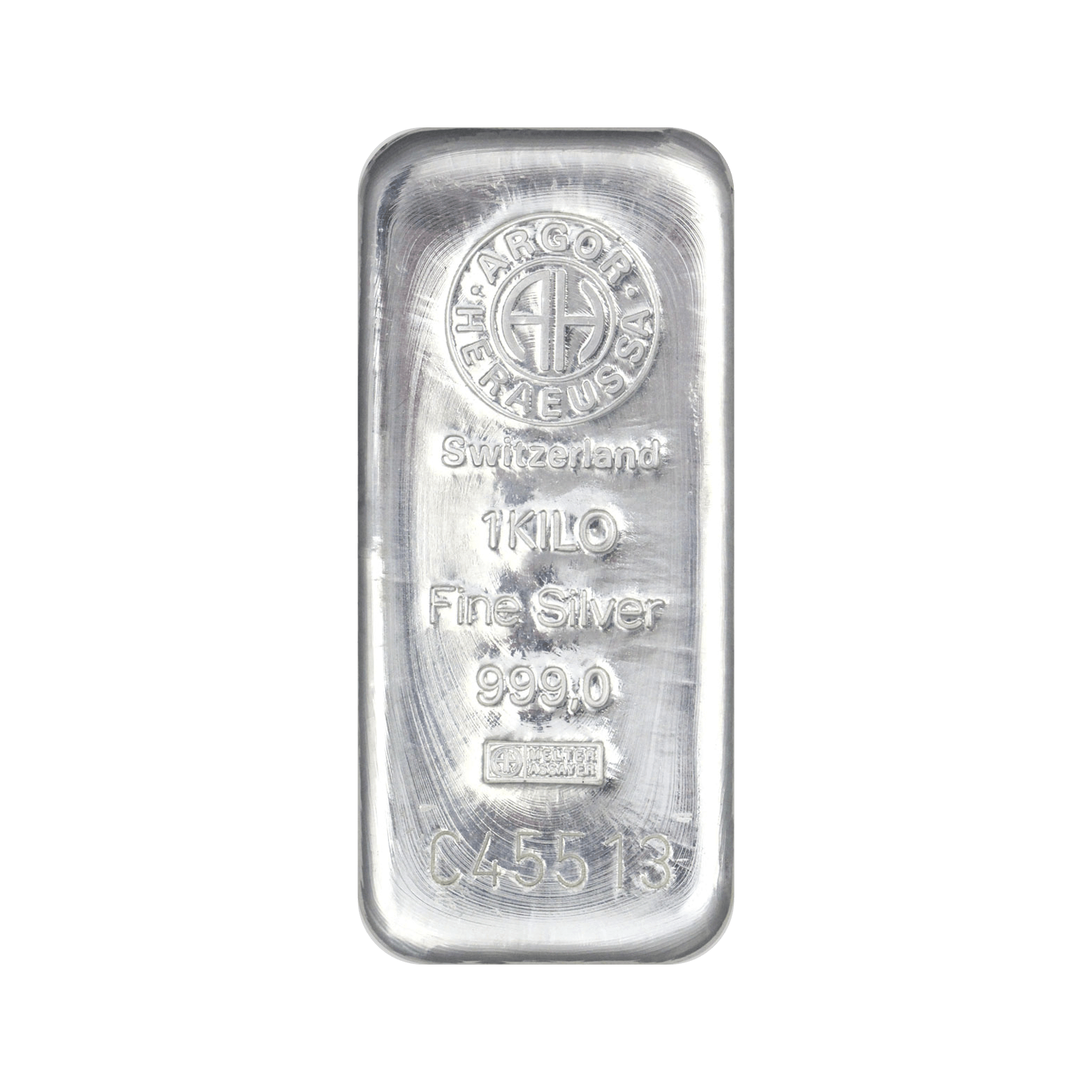 Srebrna poluga 1kg / 1000g | Argor Heraeus
