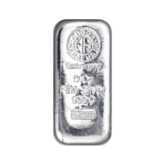 Srebrna poluga 500g | Argor Heraeus