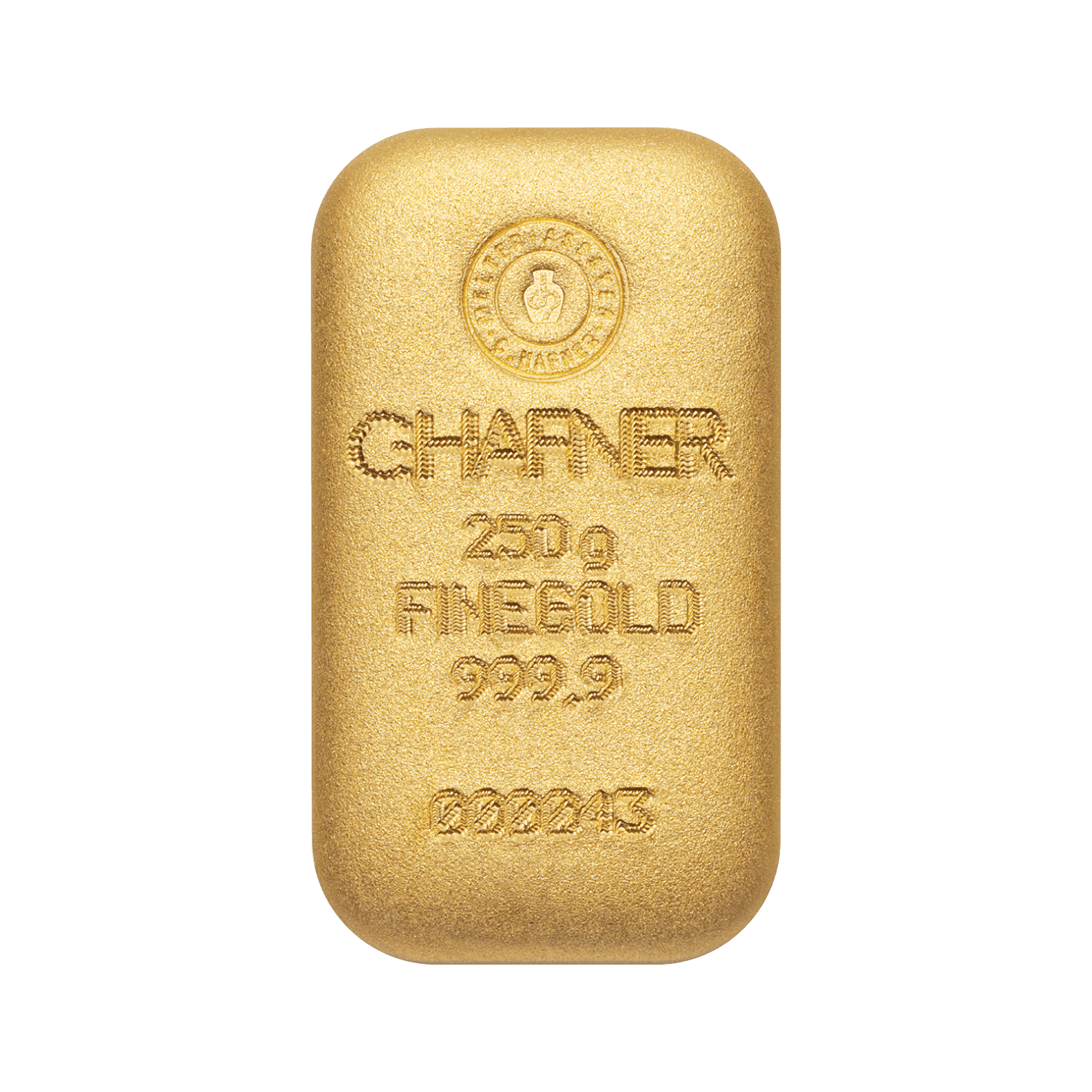 Goldbarren | 250 Gramm | C.Hafner