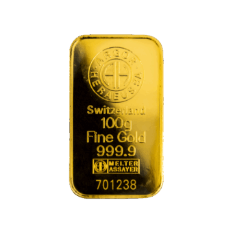 Argor Heraeus Goldbarren 100g