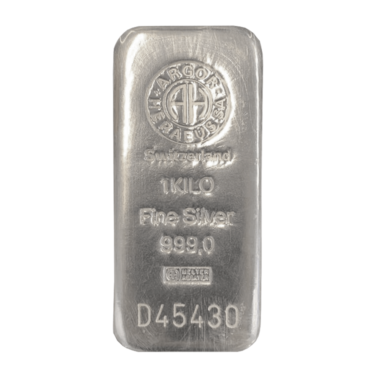 Argor Heraeus Silberbarren 1000g