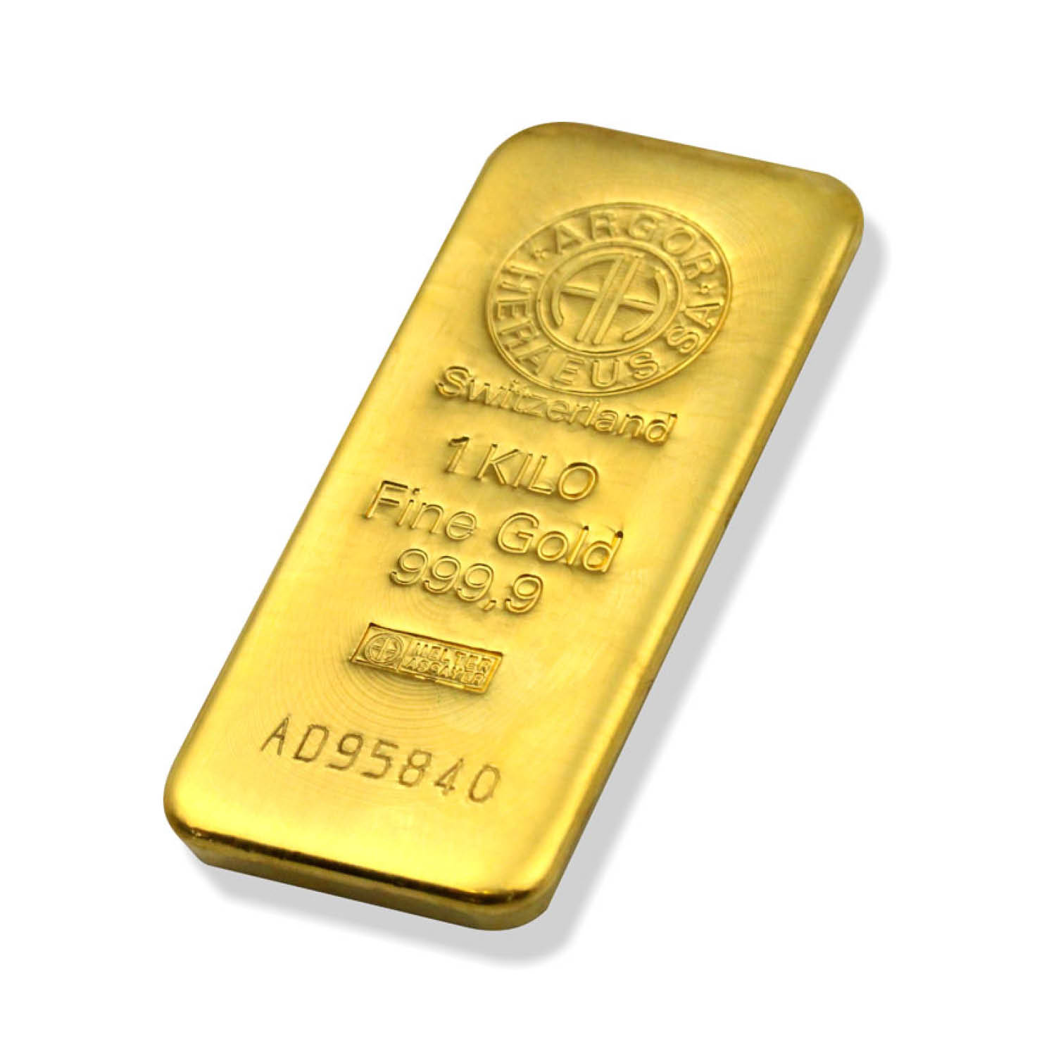 Goldbarren Argor Heraeus 1000 Gramm