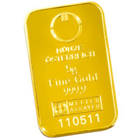 Goldbarren Münze Österreich 5 Gramm - Good Delivery
