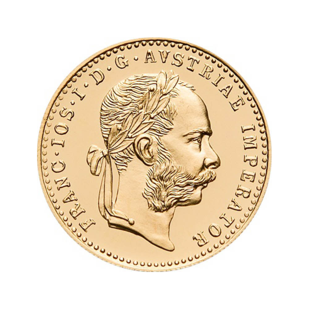 Golddukaten 1 Fach Dukaten Goldmünze Österreich Vorderseite