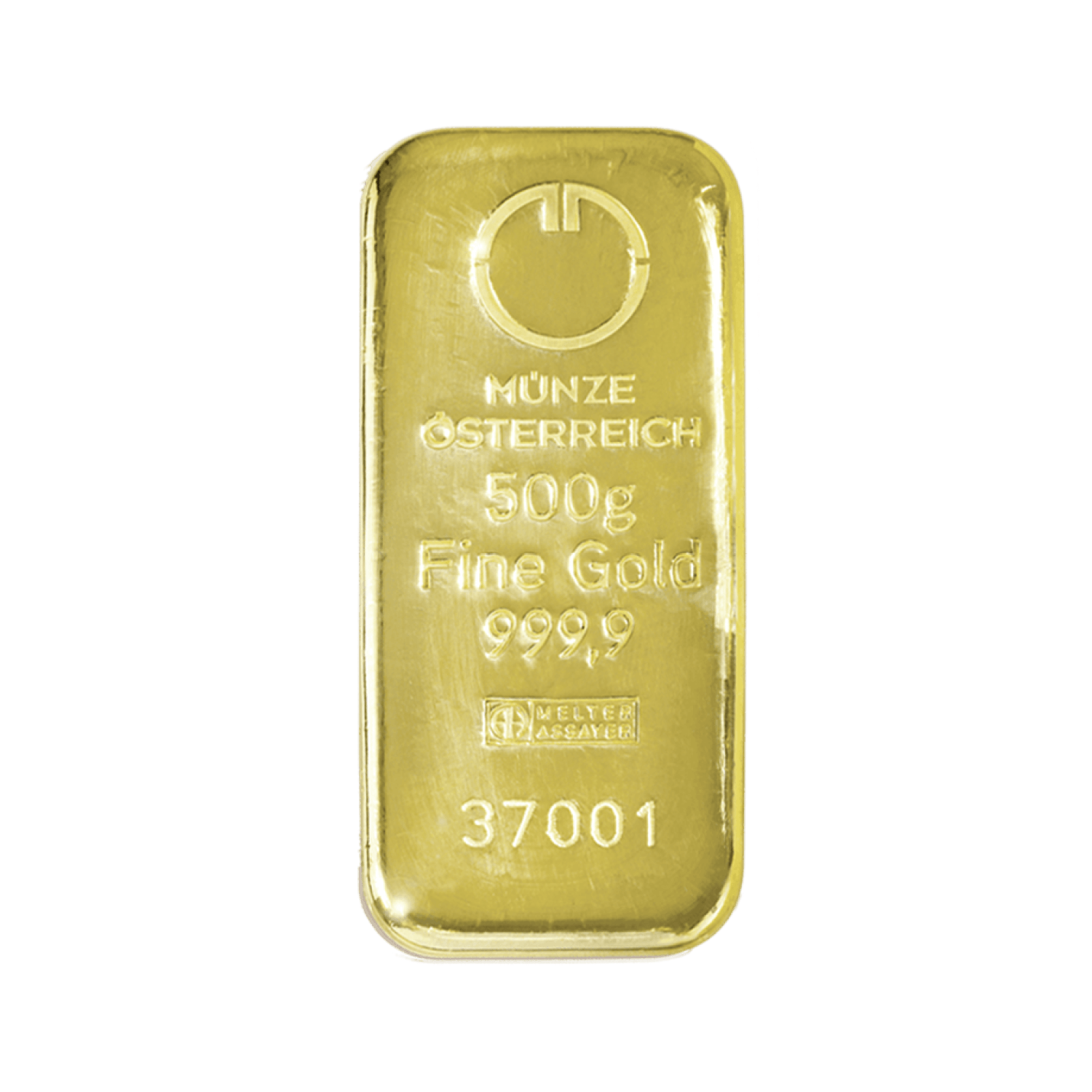 Münze Österreich Goldbarren 500g