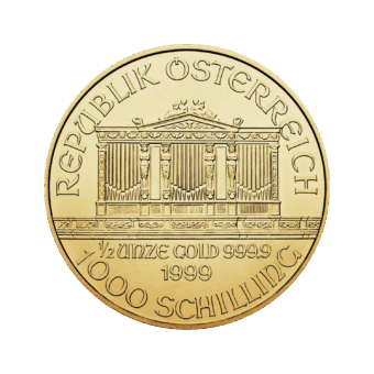Wiener Philharmoniker 1/2 Unze 1000 Schilling